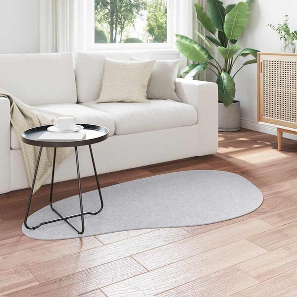 vidaXL Tepih HUARTE Siva 80 x 150 cm Poliester