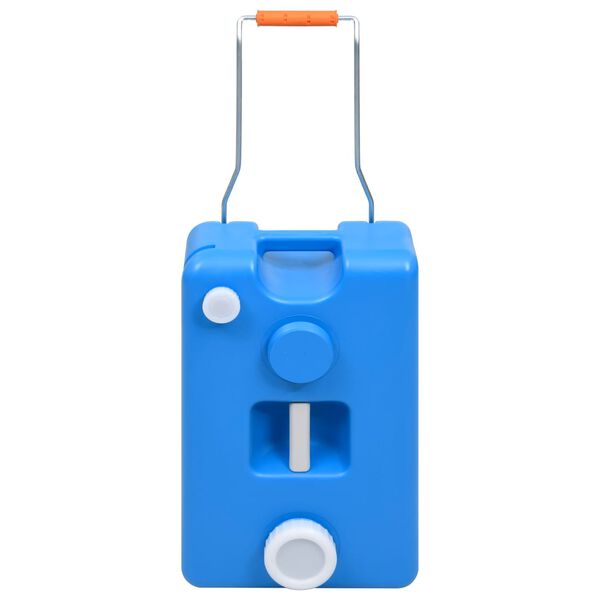 vidaXL Spremnik za vodu na kotačima za kampiranje 25 L plavi