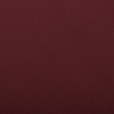 vidaXL Stolica za ljuljanje od tkanine crvena boja vina