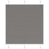 vidaXL Plisirana roleta antracit 115x100 cm &scaron;irina tkanine 114,4 cm