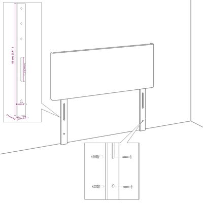 vidaXL Krevet box spring s madracem LED ružičasti 140x190cm baršunasti