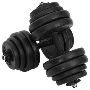 vidaXL Utezi 2 x 15 kg