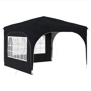 vidaXL Rastezljivi &scaron;ator za zabave 290 x 290 x 245 cm Antracit