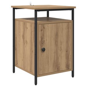 vidaXL Noćni ormar Umjetnički hrast 40 x 42 x 60cm Konstruirano drvo