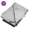 vidaXL Cerada 180 g/m&sup2; 6x10 m siva HDPE