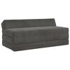 vidaXL Sofa na razvlačenje Tamnosiva 120 x 60 x 49 cm Tkanina