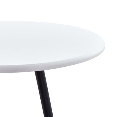 vidaXL Barski stol bijeli 60 x 107,5 cm MDF