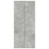 vidaXL Ormar za cipele s policom Betonski sivi 80 x 39 x 178 cm