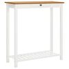 vidaXL Barski stol 100 x 40 x 110 cm od masivne hrastovine