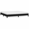 vidaXL Okvir za krevet bez madraca crni 200x200 cm od tkanine