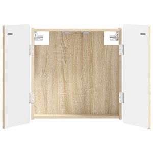 vidaXL Kabinet za mete ZWOLLE Hrast sonoma 52,5 x 10,5 x 57,5 cm