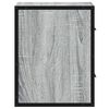 vidaXL Zidni noćni ormarići 2 kom Sivi Sonoma 40x31x39,5 cm