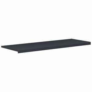 vidaXL Prozorska klupčica Antracit s drvenim uzorkom 120 x 50 x 4,5 cm