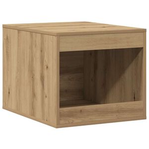 vidaXL Kutija z mačji pijesak boja hrasta 47x59x42cm konstruirano drvo