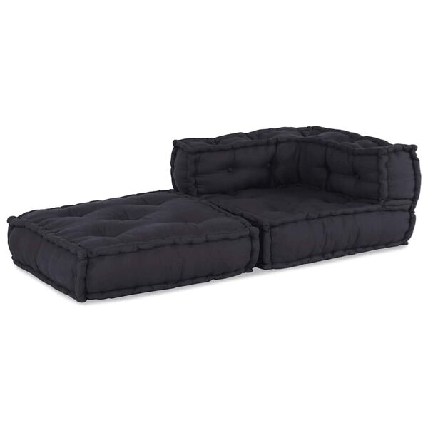 vidaXL Modularna sofa Antracit 70x70x54 Tkanina