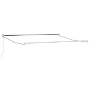 vidaXL Sklopiva konstrukcija tende Bijeli 300 x 250 cm Aluminij