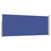 vidaXL Uvlačiva bočna tenda 120 x 300 cm plava