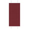 vidaXL Plisirana zavjesa bordo crvena 55x150 cm &Scaron;irina tkanine 54,4 cm Poliester