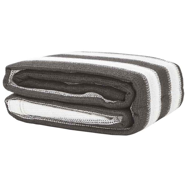 vidaXL Tepih za &scaron;ator 250 x 300 cm antracit i bijeli