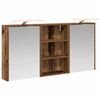 vidaXL Set ormarića za kupaonicu 3 kom. 126 x 16 x 62.5 cm