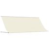 vidaXL Tenda na uvlačenje krem 350 x 150 cm od tkanine i čelika
