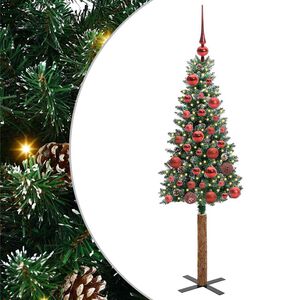 vidaXL Mr&scaron;avo božićno drvce Zelena 150 cm PVC i čvrsto drvo bora