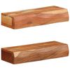 vidaXL Zidne police 2 kom 40x17x8 cm od masivnog bagremovog drva