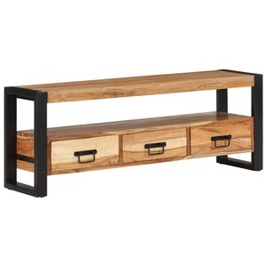 vidaXL TV ormarić 120 x 30 x 45 cm od masivnog bagremovog drva