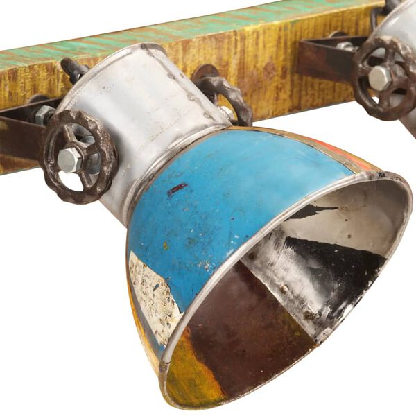 vidaXL Industrijska zidna svjetiljka vi&scaron;ebojna 65 x 25 cm E27