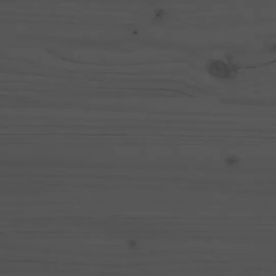vidaXL Noćni ormarić sivi 40 x 34 x 55 cm od masivne borovine