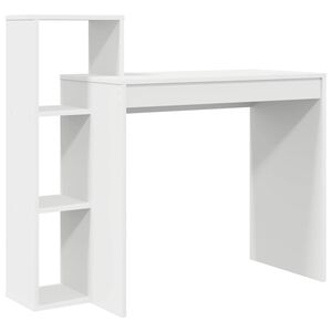 vidaXL Stol Bijelo Konstruirano drvo 100 x 40 x 90 cm