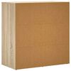 vidaXL Komoda sonoma hrast 79x38x80 cm od konstruiranog drva