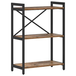 vidaXL Polica 60 x 30 x 85 cm Konstruirano drvo Staro drvo