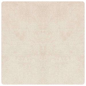 vidaXL Protuklizni Shaggy Tepih Krem 120 x 120 cm PP
