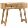 vidaXL Konzolni stol 90x32x75 cm Puno drvo Grubo Mango