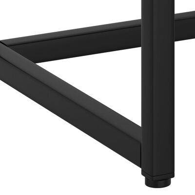 vidaXL Konzolni stol crni 72 x 35 x 75 cm čelični