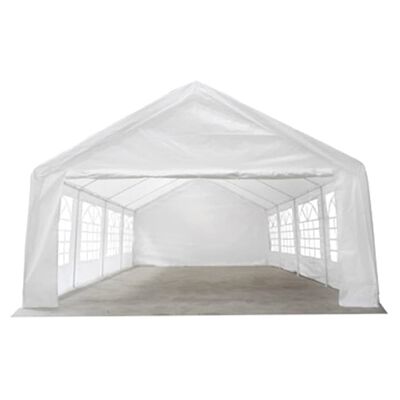 vidaXL Šator za zabave bijeli 8 x 4 m