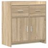 vidaXL Kreveta Hrast sonoma 75 x 36 x 80 cm Konstruirano drvo