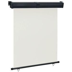 vidaXL Balkonska bočna tenda 145 x 250 cm krem