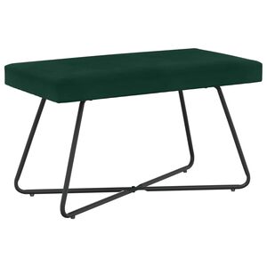 vidaXL klupa Tamnozelena 80 x 40 x 45 cm Bar&scaron;un