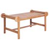 vidaXL Stolić za kavu 100 x 50 x 45 cm od masivne tikovine