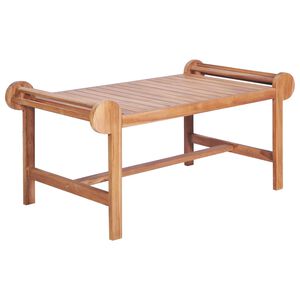 vidaXL Stolić za kavu 100 x 50 x 45 cm od masivne tikovine