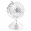 vidaXL Skulptura Srebrna 16,5 x 14 x 26 cm Aluminij