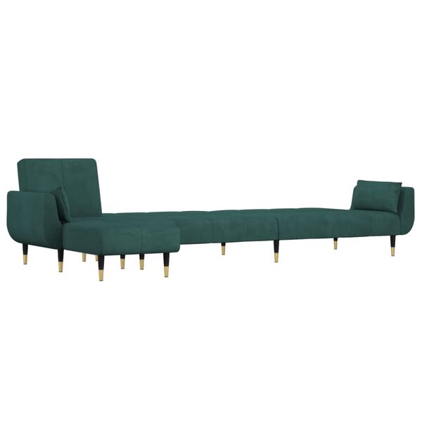 vidaXL 2-dijelni set sofa tamnosivi bar&scaron;unasti