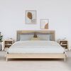 vidaXL Noćni ormarići 2 kom bijeli 40 x 34 x 45 cm od masivne borovine