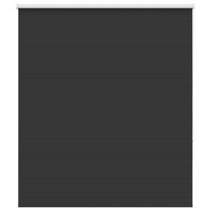 vidaXL Rolo zavjesa Blackout Black 125x150 cm &Scaron;irina tkanine 121,6 cm