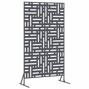 vidaXL Zaslon za privatnost Antracit 100 x 50 x 180 cm Čelik