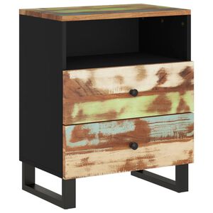 vidaXL Noćni ormarić 50x33x62cm masivno obnovljeno i konstruirano drvo