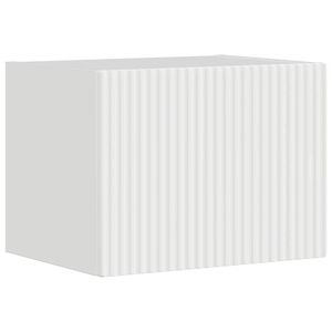 vidaXL TV zidni ormar Zidne Sjajno bijelo 39 x 31 x 29,5 cm