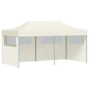 vidaXL &Scaron;ator za zabave 291 x 580 x 315 cm Krem Oxford tkanina